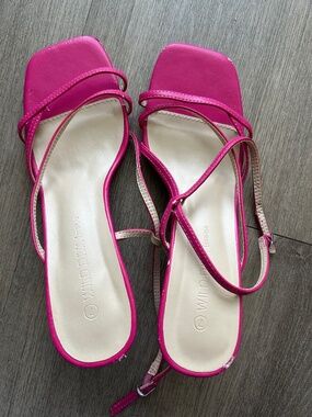 Pink Kitten Heel